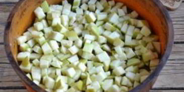 вегетарианская шарлотка