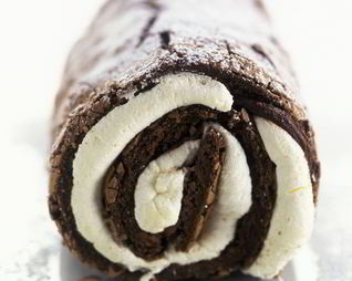 Шоколадный рулет