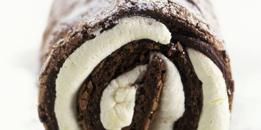 Рецепт шоколадного рулета