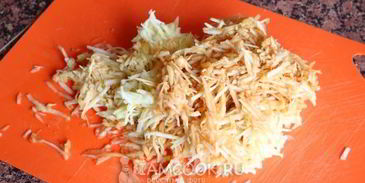 ленивый штрудель из лаваша с яблоками