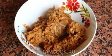 ленивый штрудель из лаваша с яблоками