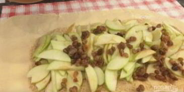 настоящий яблочный штрудель