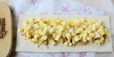 самый простой яблочный штрудель