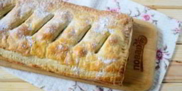 самый простой яблочный штрудель