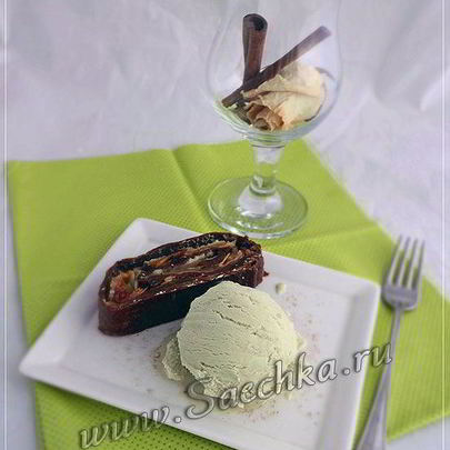 Шоколадный штрудель