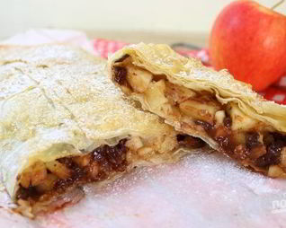 Штрудель из теста фило