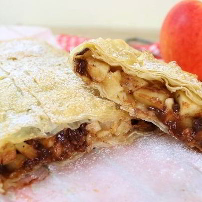 Штрудель из теста фило