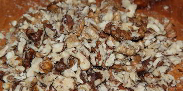 штрудель из вытяжного теста с вишнями