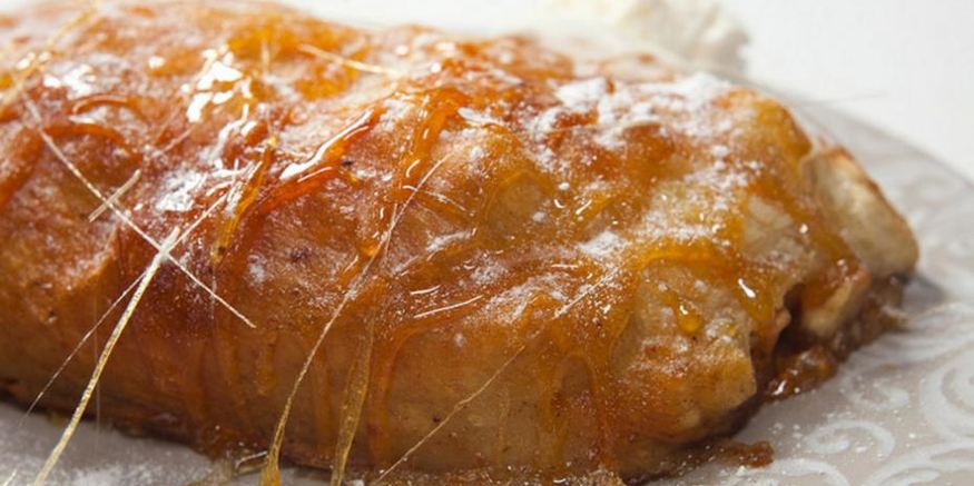 Рецепт штруделя карамельного вихрь