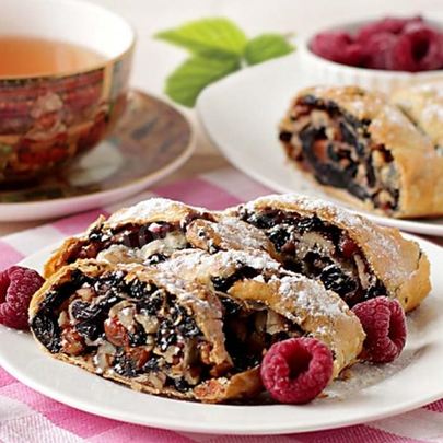 Штрудель с изюмом