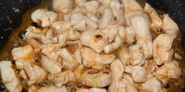 штрудель с курицей и грибами