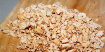 штрудель с курицей и грибами