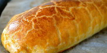 штрудель с мясом