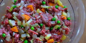 штрудель с мясом