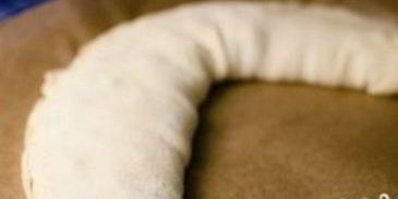 штрудель с творогом и вишней