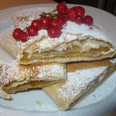 Штрудель с тыквой