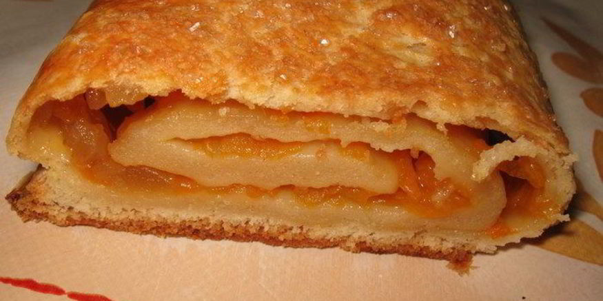 Рецепт штруделя с яблоком и тыквой