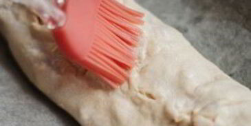 вишневый штрудель из готового теста