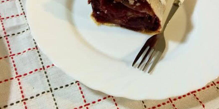 Рецепт вишневого штруделя