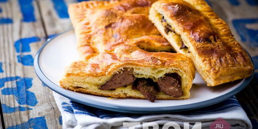 Рецепт слоек из готового теста