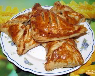 Слойки с фаршем