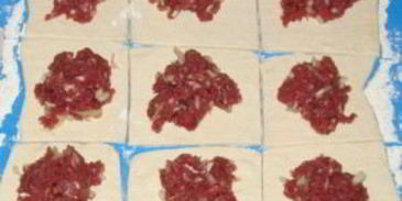 слойки с фаршем