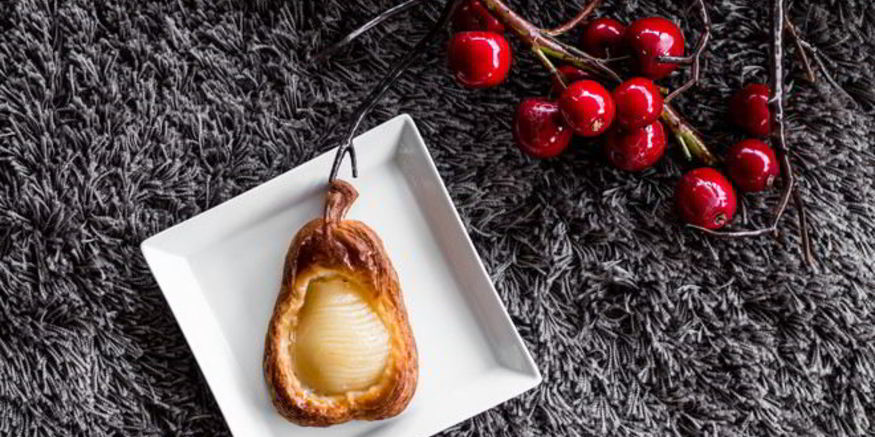 Рецепт слоек с грушей