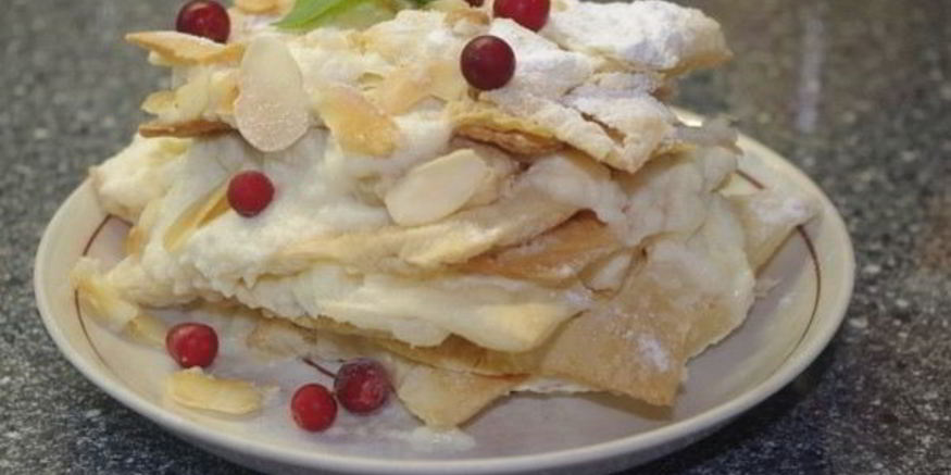 Рецепт слоек с кремом патисьер