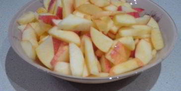 слойки с яблоками