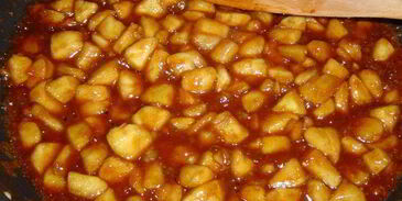 слойки золотое яблочко