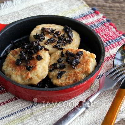 Несладкие сырники из тофу