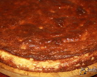 Нежный творожник в духовке