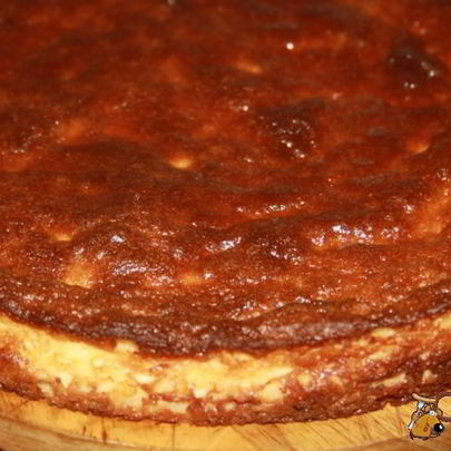 Нежный творожник в духовке