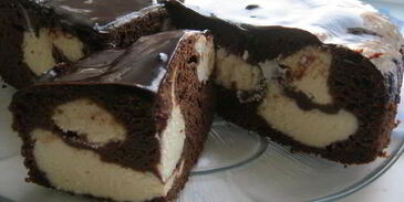 сырник в шоколадном тесте