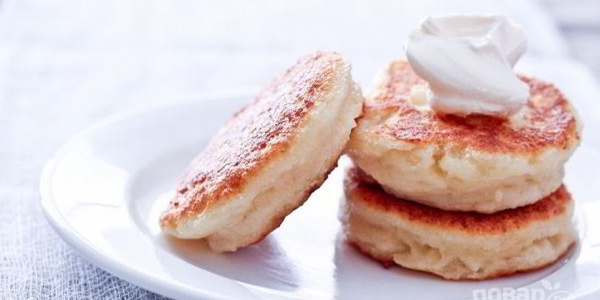 Рецепт сырников без сахара