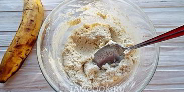 сырники с бананом и медом