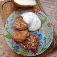 Рецепт Сырников с фруктами