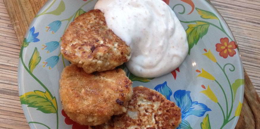 Рецепт сырников с фруктами