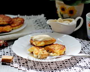 Сырники с ирисками