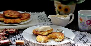 сырники с ирисками