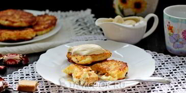 сырники с ирисками