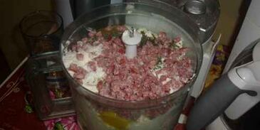 сырники с колбасой