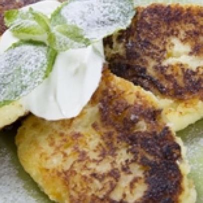 Сырники с курагой