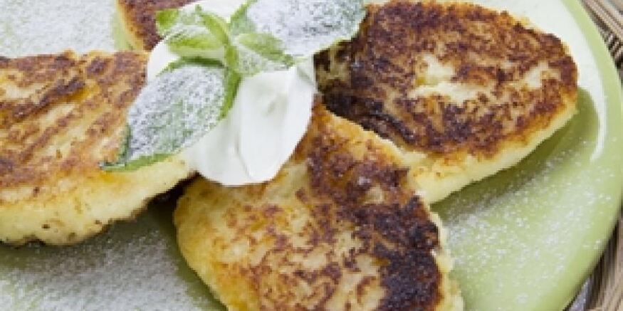 Рецепт сырников с курагой