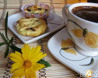 Сырники с шоколадными каплями в духовке