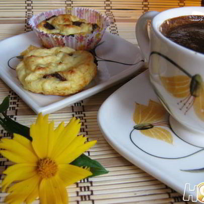 Сырники с шоколадными каплями в духовке