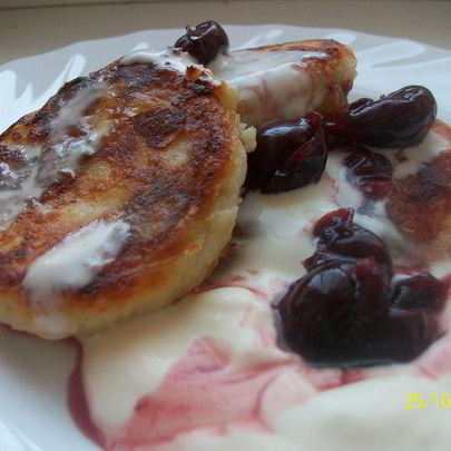 Сырники с сухофруктами