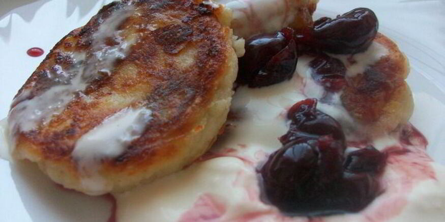 Рецепт сырников с сухофруктами