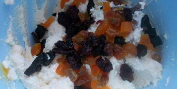 сырники с сухофруктами