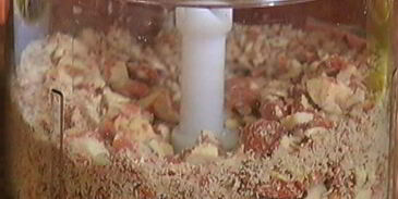 творожник с изюмом и миндалем